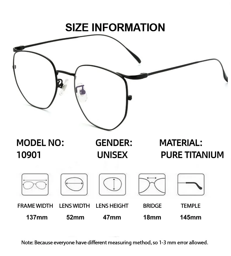 ELECCION Prescription Lenses  Glasses Super Quality Optical Eyewear Men Women  Glasses Frame Myopia Minus Lens Photochromic