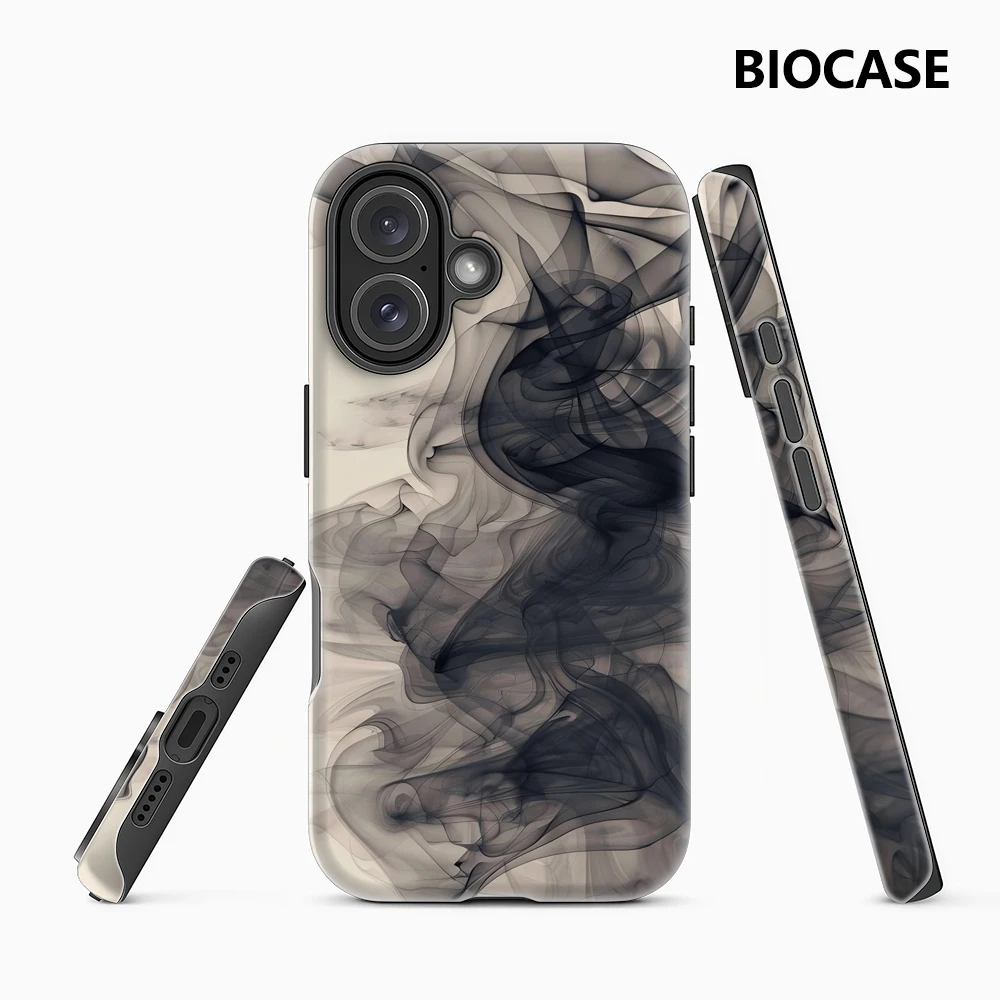 

Чехол Smoke Veil для iPhone 17 16 15 14 13 Pro Max Plus, магнитный, однослойный/двухслойный, прочный