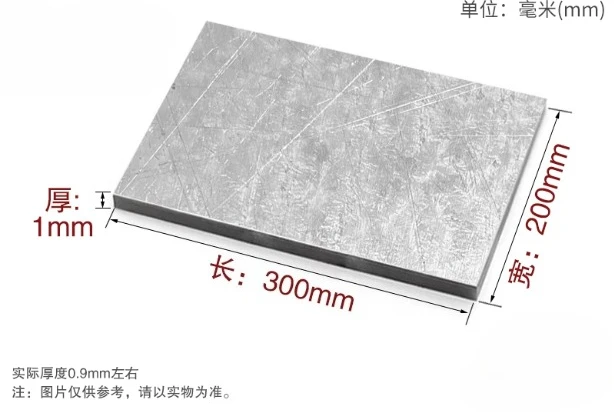 1mm 2mm 3mm Galvanized Iron Plate White Iron Sheet 100 200 300mm Width 100 200 300mm Length Tool Part
