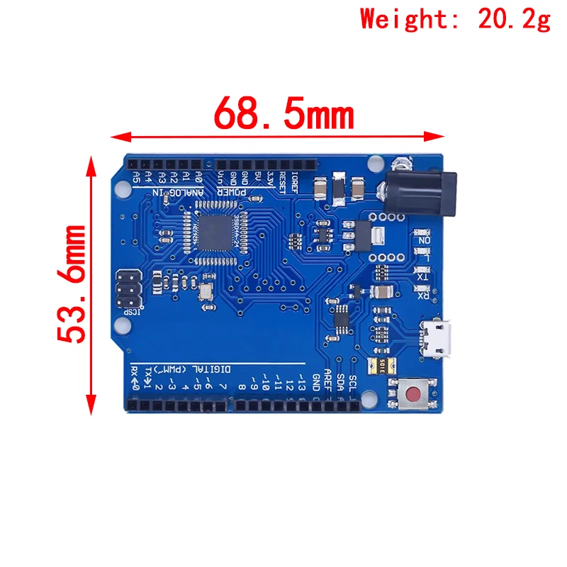 Leonardo R3 Microcontroller Atmega32u4 Development Board With USB Cable Compatible for arduino DIY Starter Kit