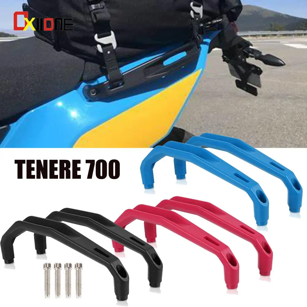 

For YAMAHA tenere700 TENERE 700 T7 T700 XT700Z 2020 2021 2022 Motorcycle Passenger Rear Grab Handles Seat Hand Grab Bar Rail