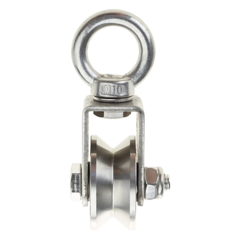 Super-Silent Pulleys Wheel Roller Pulley Blocks 360Degree Rotation