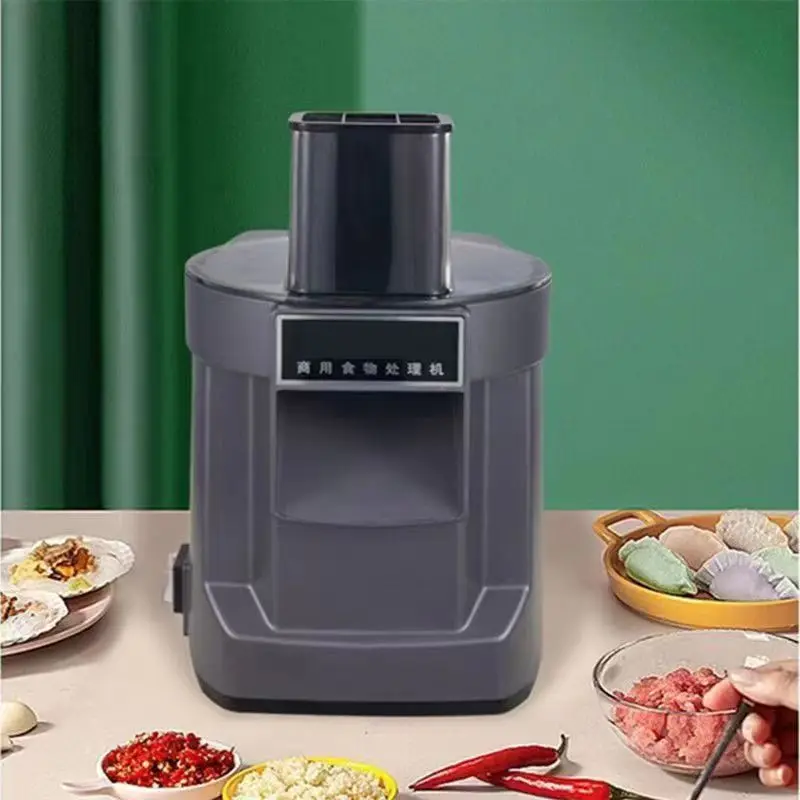 Food Chopper Commercial Electric Vegetable Cutter (Cut Vegetables Fruits Potatoes and Carrots into Cubes, Strips and Slices)