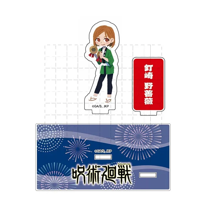 Jogo yuji itadori gojo satoru acrílico suporte boneca anime fushiguro megumi kugisaki nobara mini figura modelo placa cosplay brinquedo presente