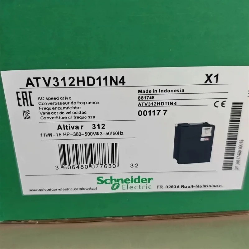 

Schneider Frequency Converter ATV312HD11N4