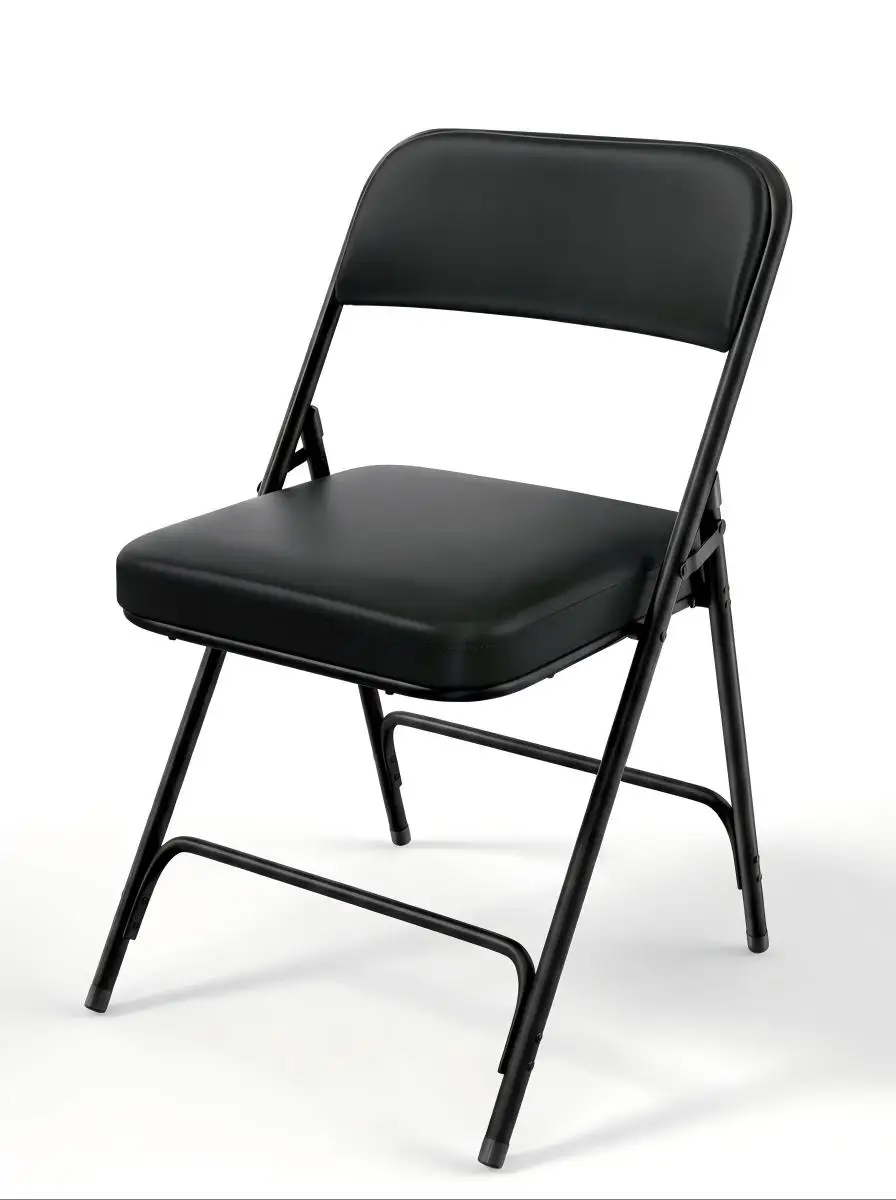 Padded Folding Chairs with Thick Seat Cushion,Portable Foldable Chairs for Indoor Outdoor Events Banquet Party Dining Work Craft