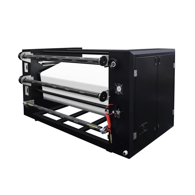 Macchina per il trasferimento di calore a sublimazione Calandra per pressa di calore da rotolo a rotolo da 1,8 m per tessuti