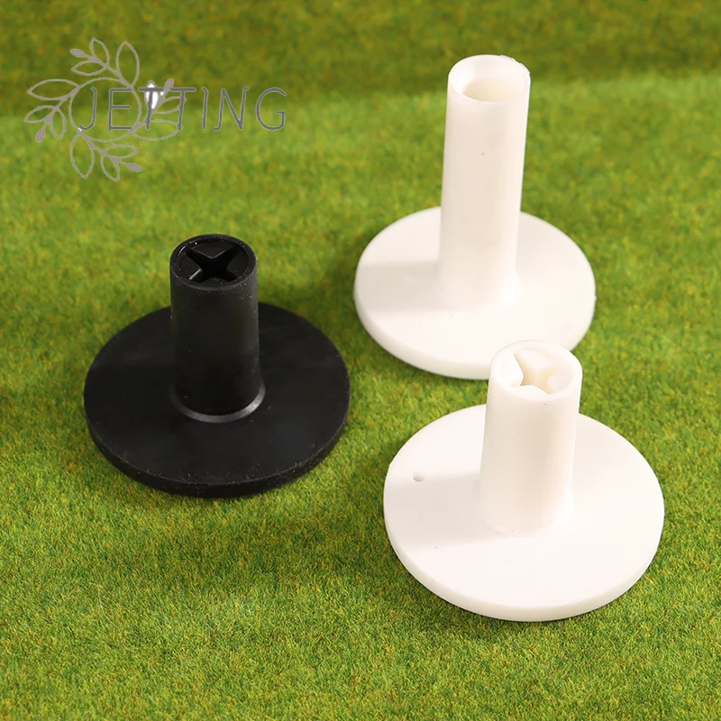 Hot 1Pc Durable Rubber Golf Tees Holder Golf Driving Range Tee Practice 4 Heights Ball Holder for Driving Ranges Mats Practice