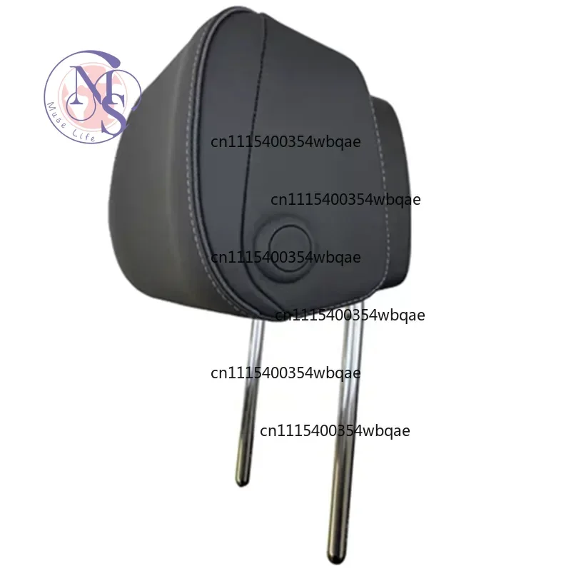 For Audi A4 B9 Q5 A6 VW CC Tiguan Golf MAGOTAN B8 adjustable Genuine Leather headrest view with headrest under four regulation