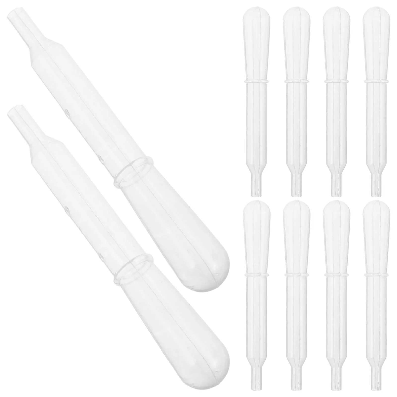30Pcs Tattoo Ink Dropper Precision Plastic Pipette Transfer Airbrush Extraction Small Graduated Dropper Bottles Liquid