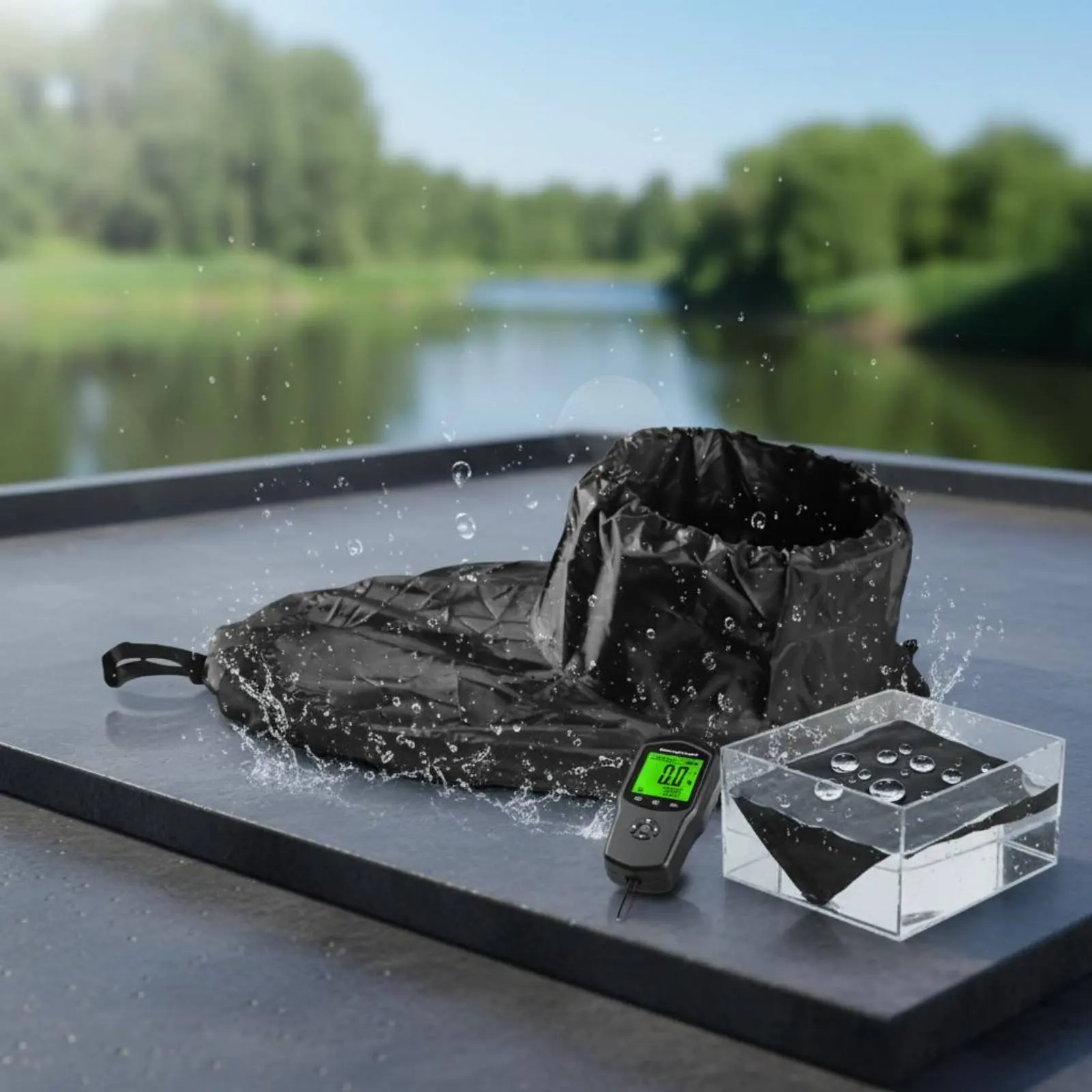 Afbeelding 7: Kajak-sprayrok Verstelbare pasvorm Waterdichte kajakrok Paddle Boat Spray Deck Verzegelde naden Watersportuitrusting Lichtgewicht