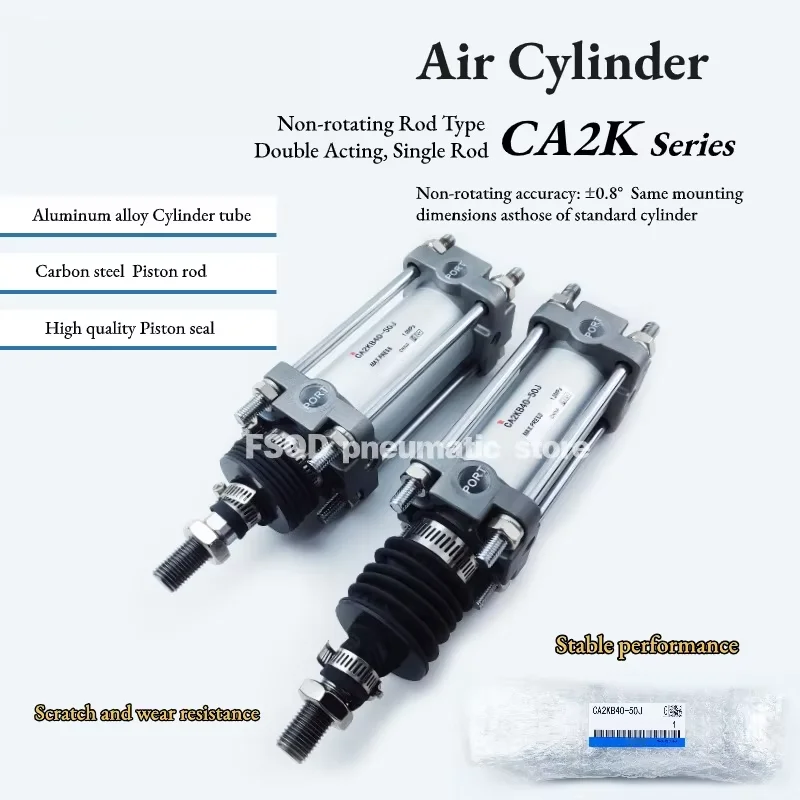 

L-CA2KB40-50J CA2KB40-50J FSQD Not rotating The piston rod type cylinder CA2KB series