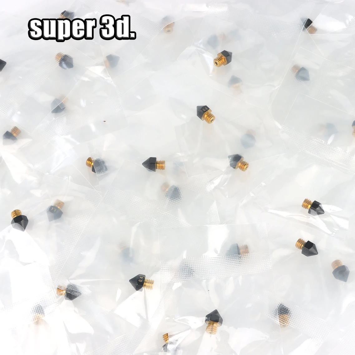 1/2/5PCS MK8/E3D/Volcano Brass PTFE Nozzle Coated Non Stick Filament 0.2/0.3/0.4/0.6/0.8/1.0mm 3D Printer Ender 3 envio gratis