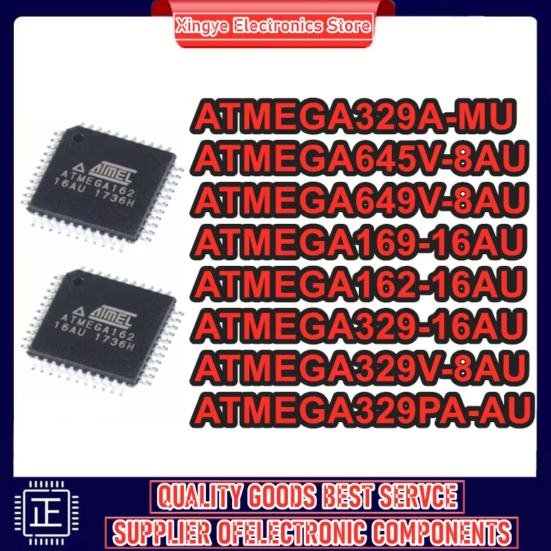 ATMEGA329A-MU ATMEGA329PA-AU ATMEGA645V-8AU ATMEGA649V-8AU ATMEGA169-16AU ATMEGA162-16AU ATMEGA329-16AU ATMEGA329V-8AU in stock