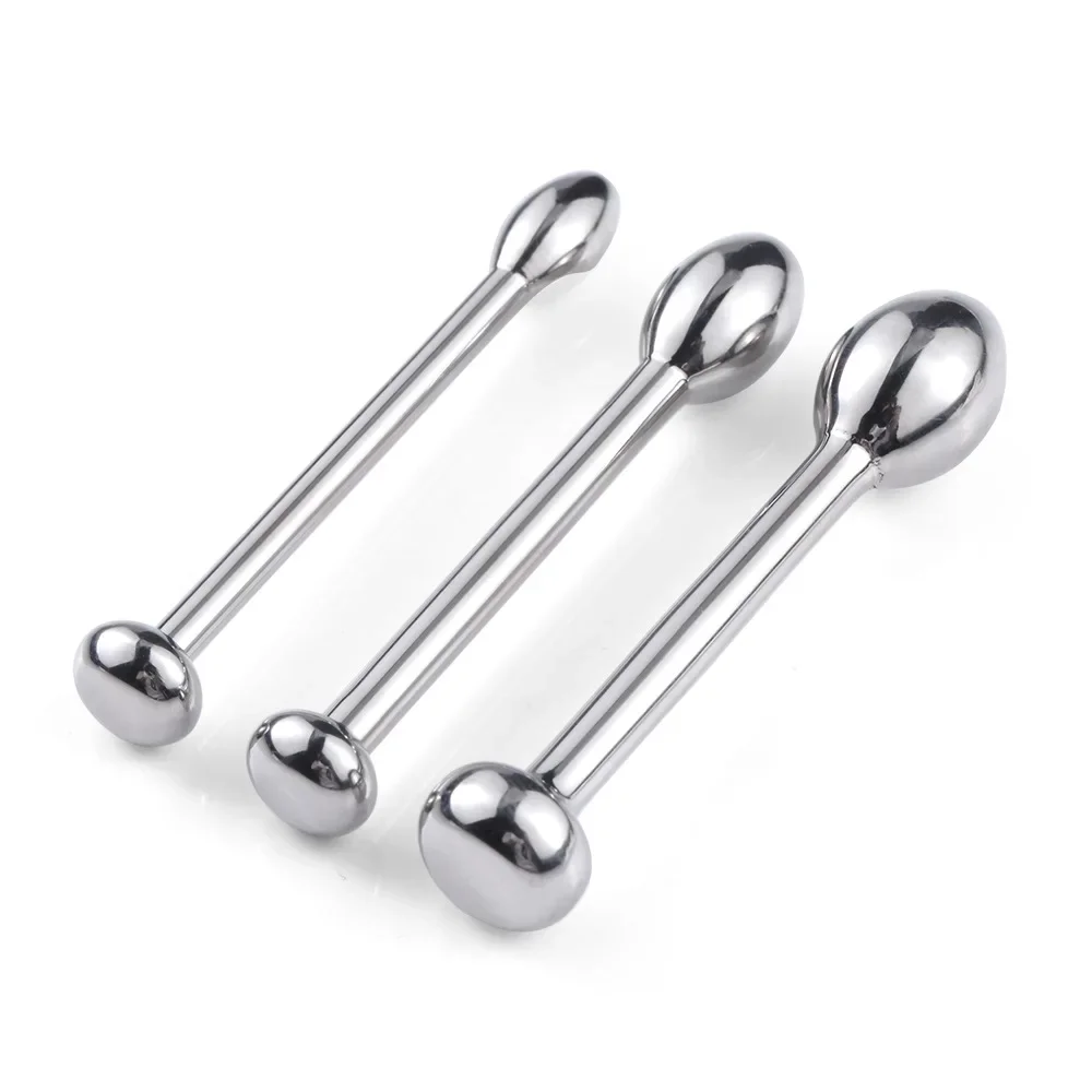 BDSM Fetish Penis Plug Catheter Metal Urethral Expander Stimulate Sounding Urethral Dilator Male Pleasure Adult Sex Toy for Man