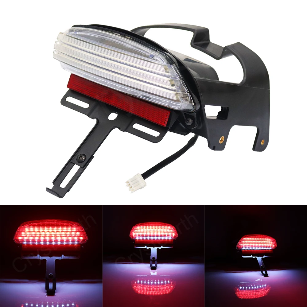 

Motorcycle Tri-Bar Rear Fender LED Tail Brake Light Lamp For Harley Dyna Fat Bob FXDF 2008-2013, CVO Dyna Fat Bob 2009-2010