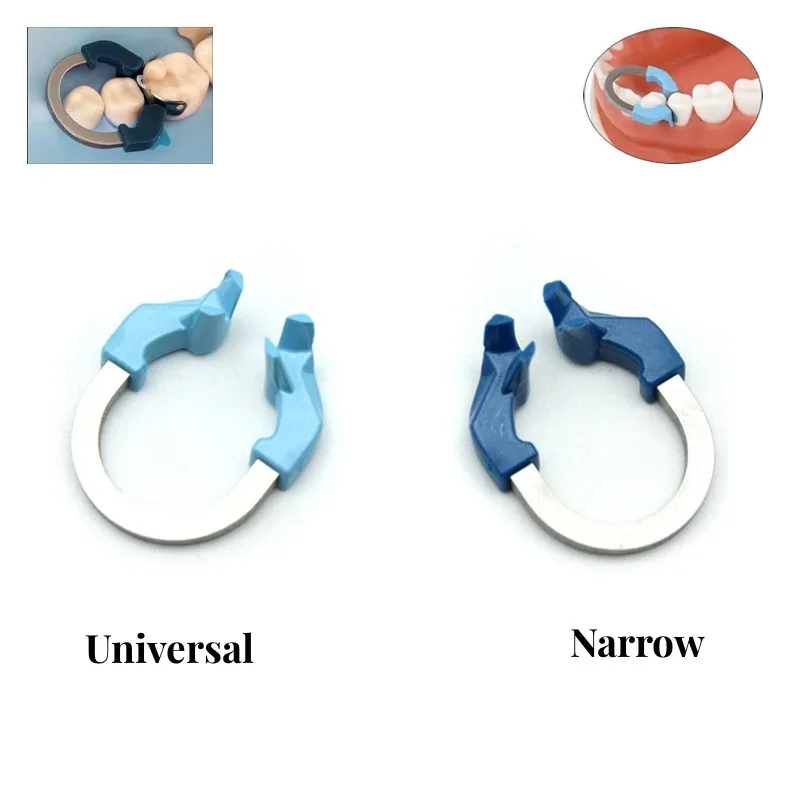 Dental Matrix Bands Clip NITI Matrix Clamp Ring Clamp Sectional Contoured Matrices Nickel Titanium Clamping Ring Dentist Tools