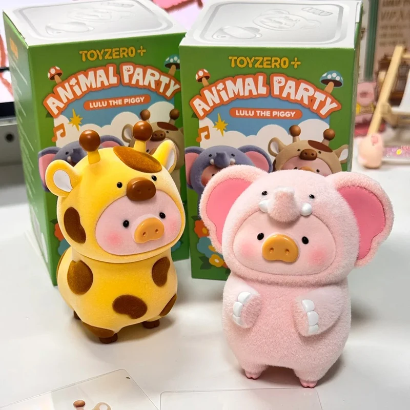 52TOYS لولو خنزير صندوق أعمى الحيوان حفلة المحيطة الدمى لطيف وممتع اليدوية المرأة هدية الكريسماس سطح المكتب حلية