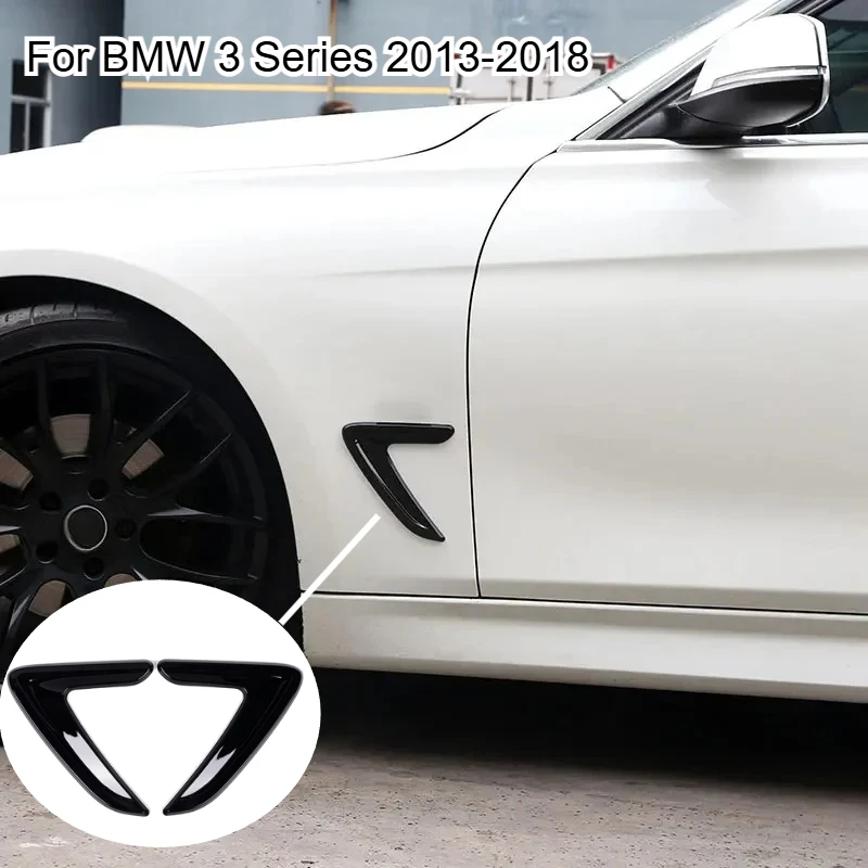 

For BMW 3 Series F30 F35 2012-2018 ABS Carbon Fiber Car Side Air Vent Cover Trim Sticker Car Accessories