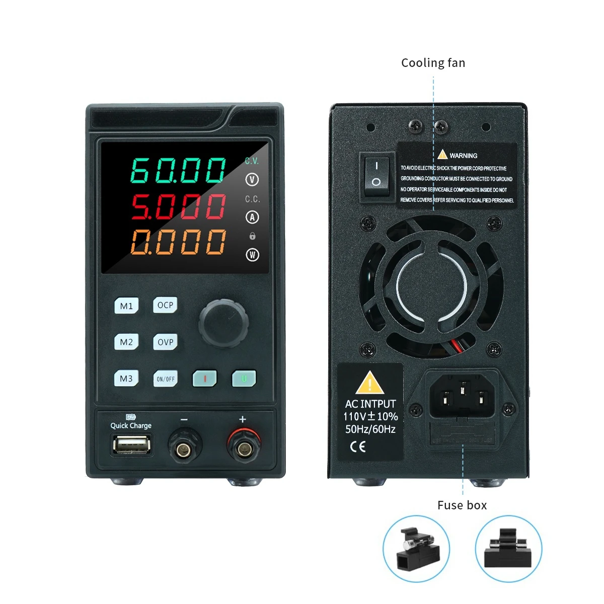 Adjustable 15v 30v 60v 100v 150v 2a 3a 10a 20a 220v power bank Programmable Dc Power Supply