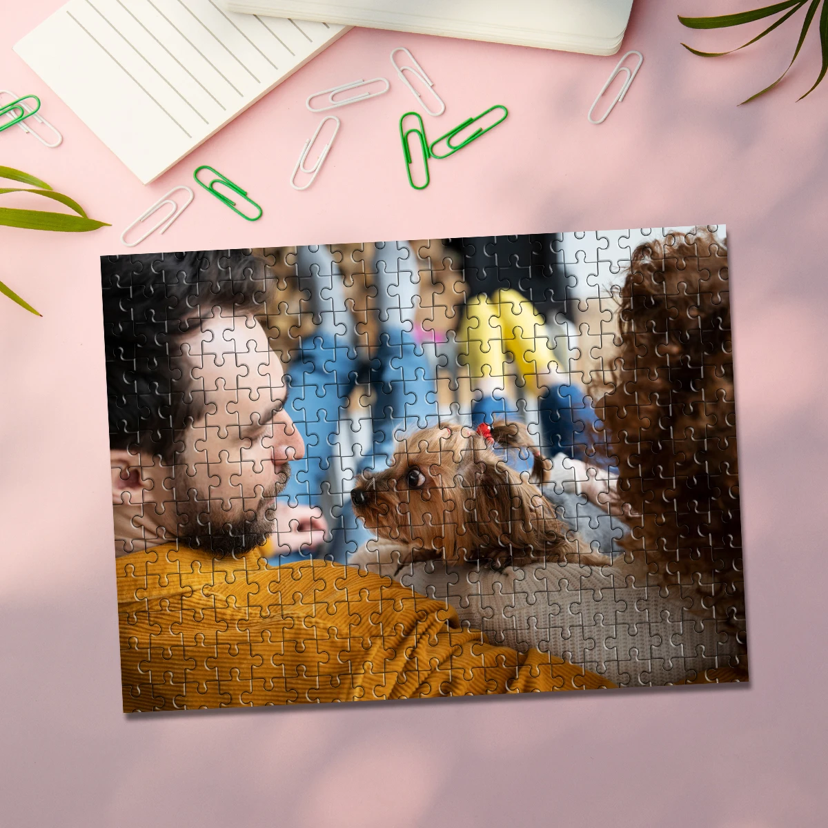35/300/500/1000pcs Personalized Custom Photo Puzzle selfie DIY Toy Decoration Collectiable Gift Present Christmas