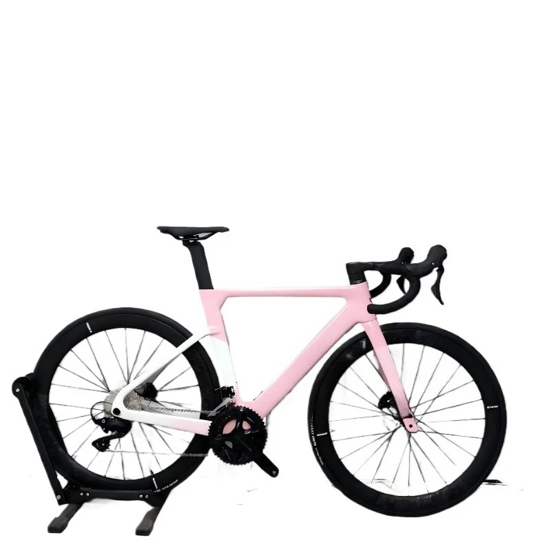 

24S 700C Carbon Fiber Aero Road Bike Hydraulic Disc Brake Racing Bicycle For Men Women Adult Cycling Road Racing Outdoor Sports