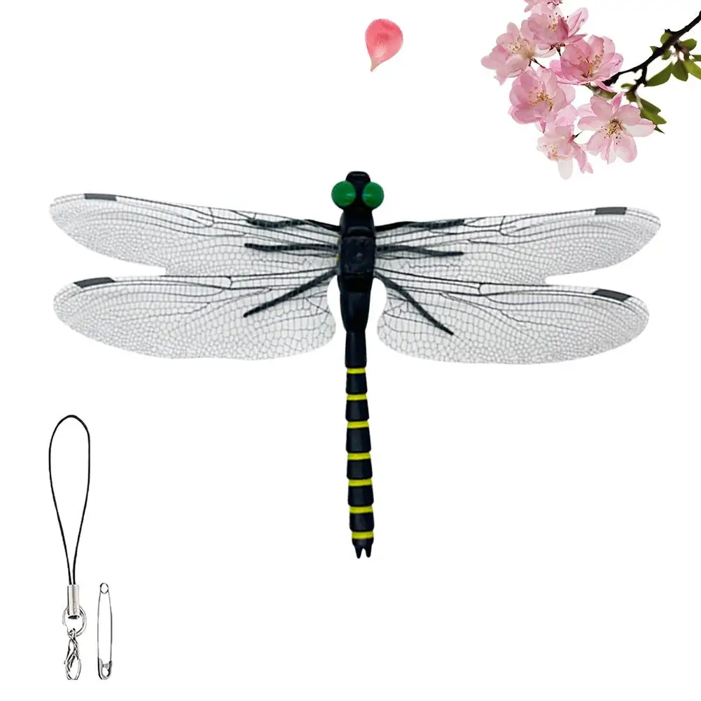 Outdoor Mosquito Repellent Simulation Large Dragonfly Insertion Rod Dragonfly Mosquito Repellent Artifact Model Toy