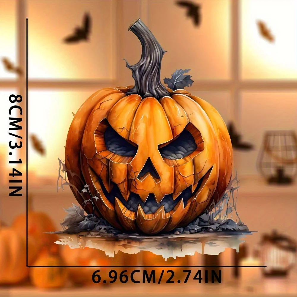 2D اليقطين عيد الهالوين معلقة. ديكور مرآة الرؤية الخلفية للسيارة مثالي لاحتفالات الهالوين. #2