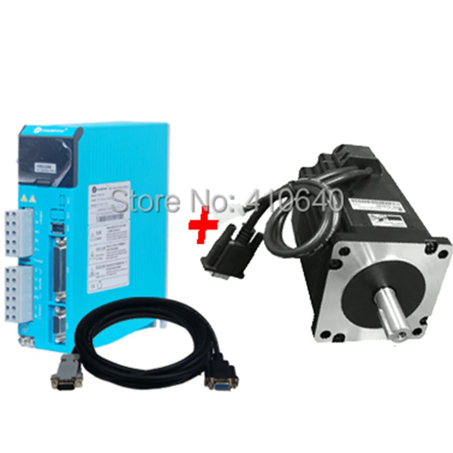 

Leadshine AC Servo Drive H2-2206 (Old Model HBS2206) Direct to 220/230 VAC PLUS Easy Servo Motor NEMA 34 863HBM80H-1000 8.0 Nm