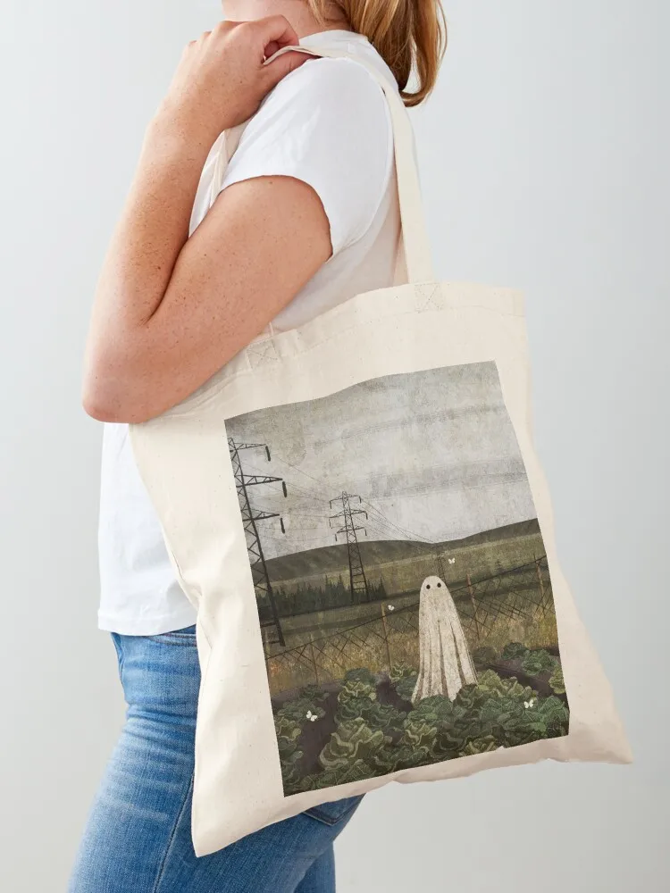 

There's A Ghost in the Cabbage Patch Again... Tote Bag Eco bag Woman shopper bag tote bags cloth bags bags luxury women