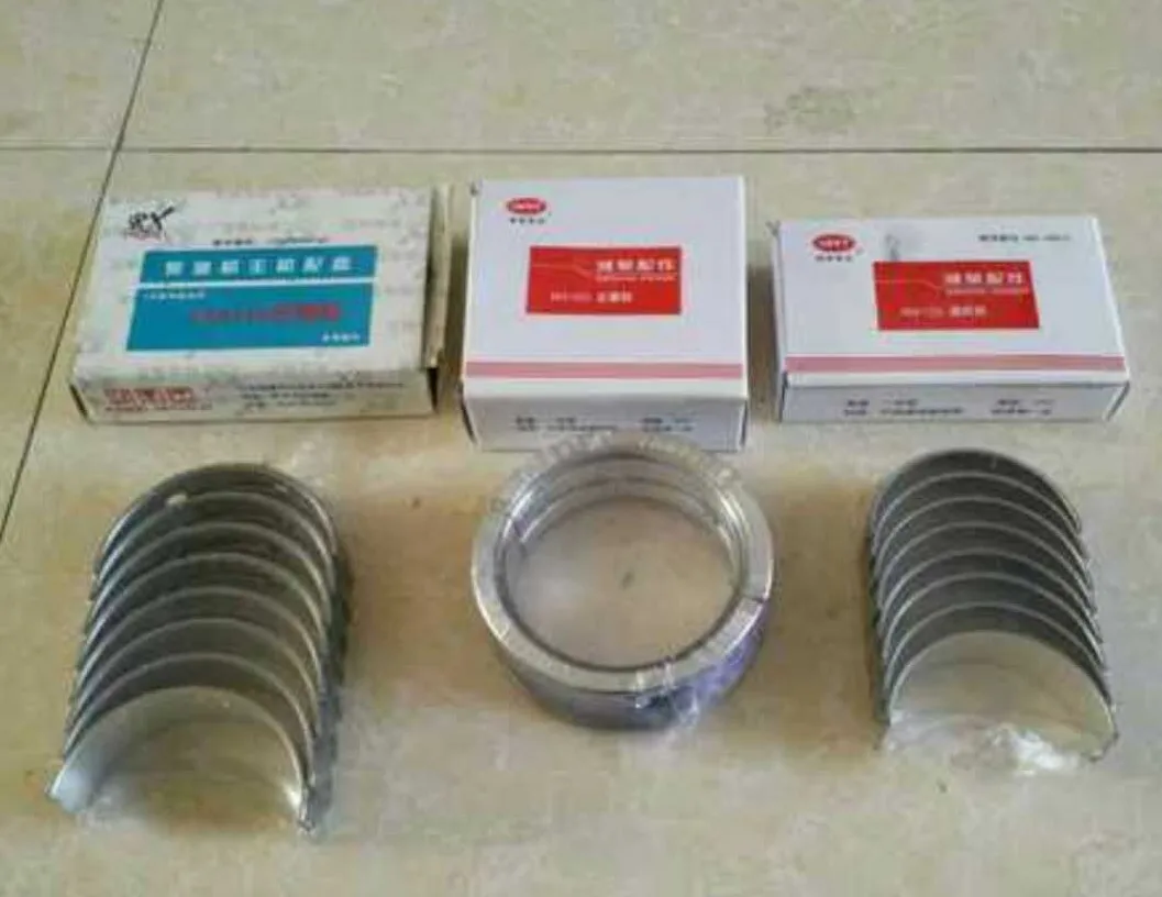 

1 комплект главного подшипника, шатунный подшипник, уржавое кольцо для деталей дизельного двигателя R4105D R4105ZD R4105ZP R4105ZC weifang Ricardo