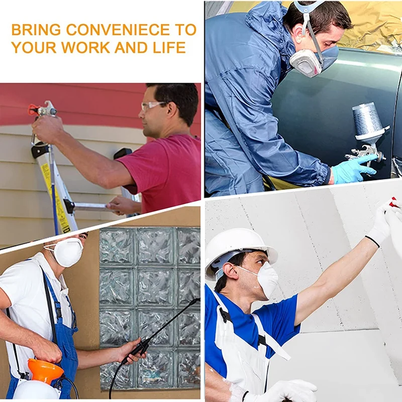 Puntas de boquilla de pulverizador de pintura sin aire Reversible, reemplazo de filtro de pulverización sin aire, nuevo, 5 piezas, 213.315.417.517.523