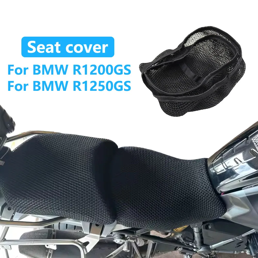 

For BMW R 1200 GS R1200GS R1250GS LC ADV 2004-2023 Motorcycle Seat Cover Non-Slip Breathable Protect Cushion