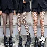 3pcs Women Sexy Hollow Fishnet Stockings Pantyhose Black High Waist Stockings Tights Fishnet Stockings