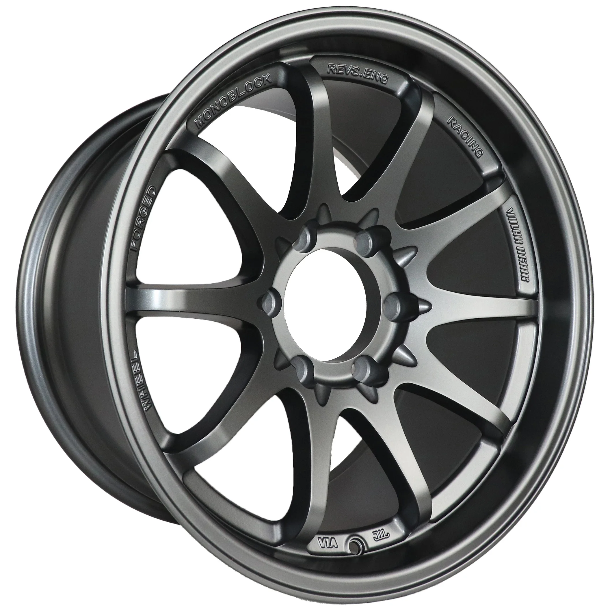 Weiya jt030-スポーツカー用スタッガードキャストホイール,グレー,18x9.5 18x10.5 5x114.3 6x139,7