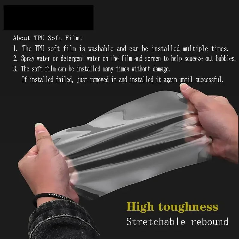 For Mercedes Benz Class-S W222 2016-2020 Car Exterior Car B C window pillar Anti-scratch TPU Protective film Anti-scratch Repair
