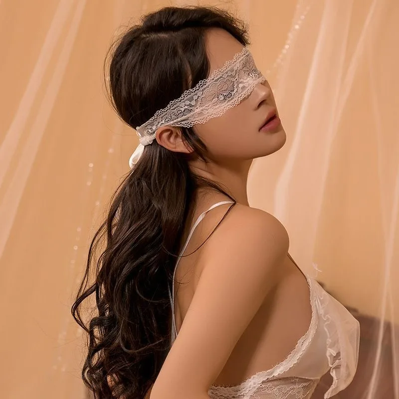 قابل للتعديل الدانتيل قناع عين النوم أقنعة العين للنساء الرجال فاسق حريري لينة القوطية تأثيري زي حفلة لعب الأدوار DIY التبعي