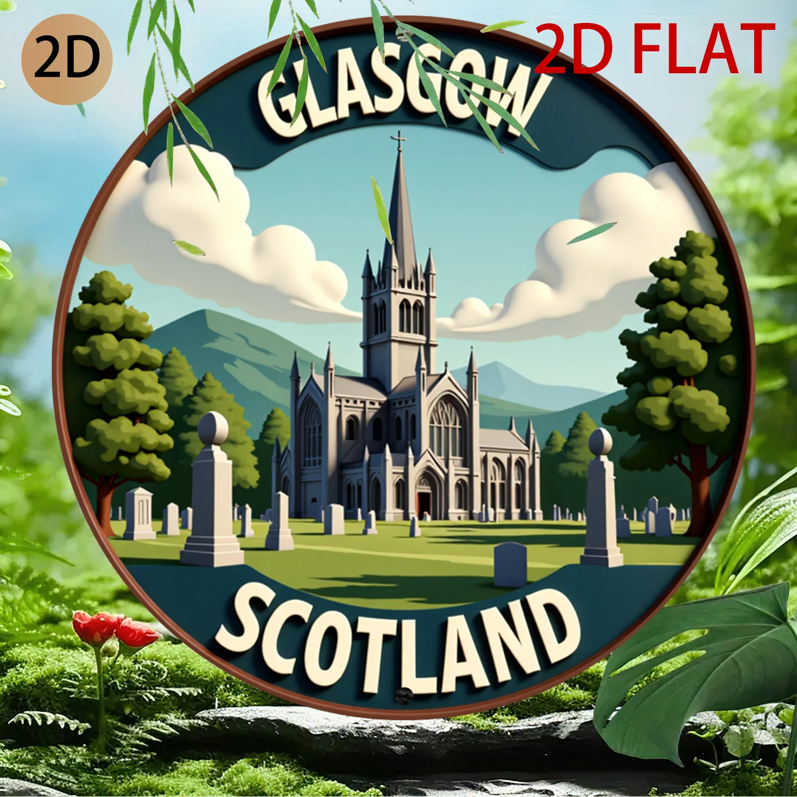 Decorazione da parete rotonda  - Home Office In Glasgow recensione e prezzo