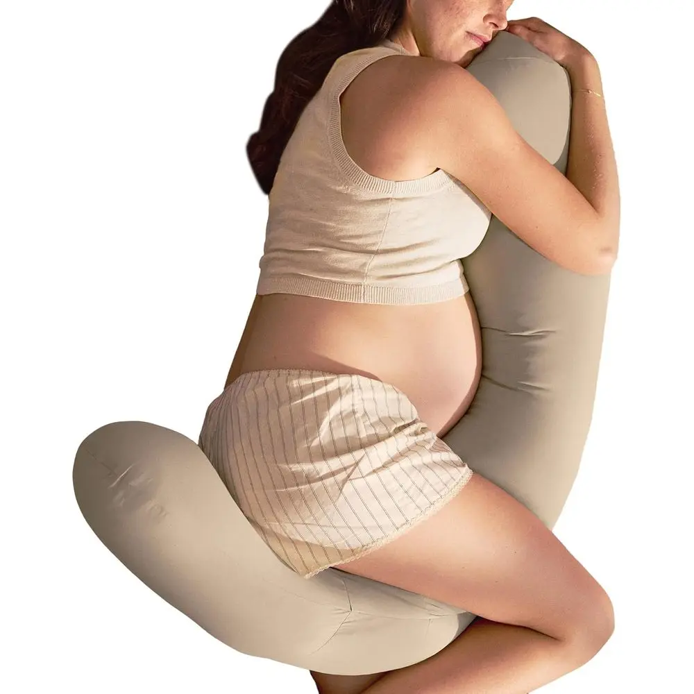 Compact Support 4-in-1 Cooling Bends into 4 Shapes Comfort & Full Body Support, Compact Storage, Easy to Clean, Breathable, Stor