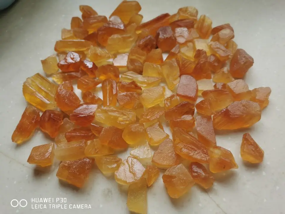 2.2lb  Natural Rough  Amber Calcite, Raw Original Gemstone Crystal Healing (Honey Calcite)