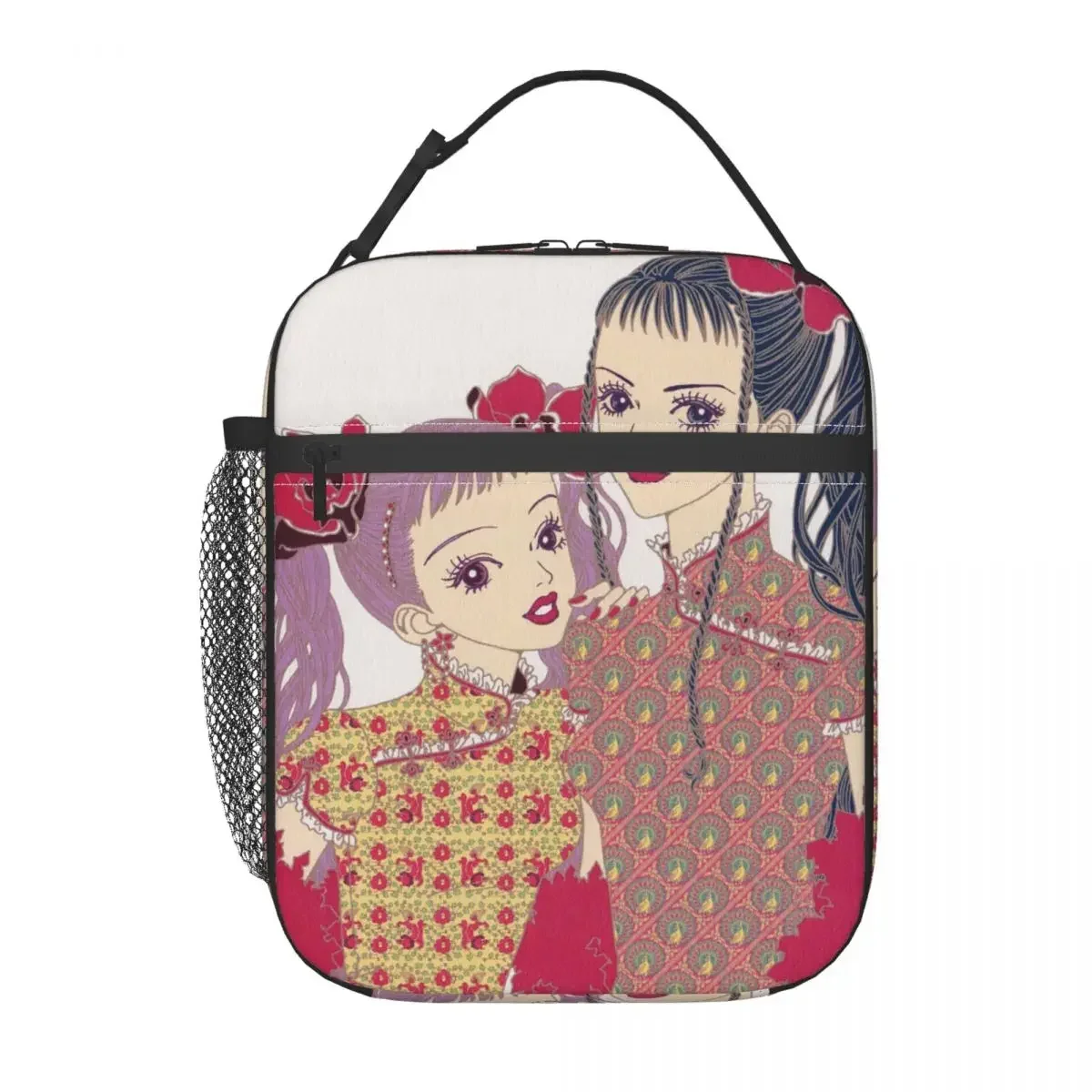 Paradijs Kus Geïsoleerde Lunch Tas Koeltas Herbruikbare Anime Manga Grote Tote Lunchbox Food Handtassen School Outdoor