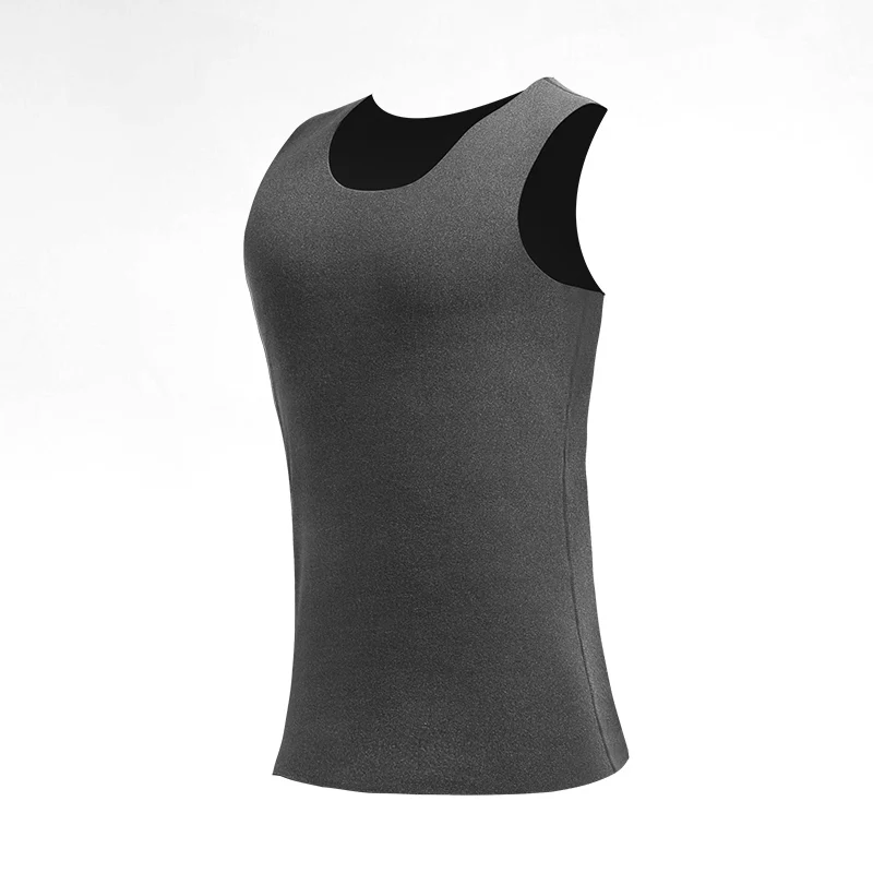 Men's Thermal Vest, Seamless Fleece Thickened, Vest, Base Layer, Underwear, Autumn and Winter One-Piece Top, Slimming