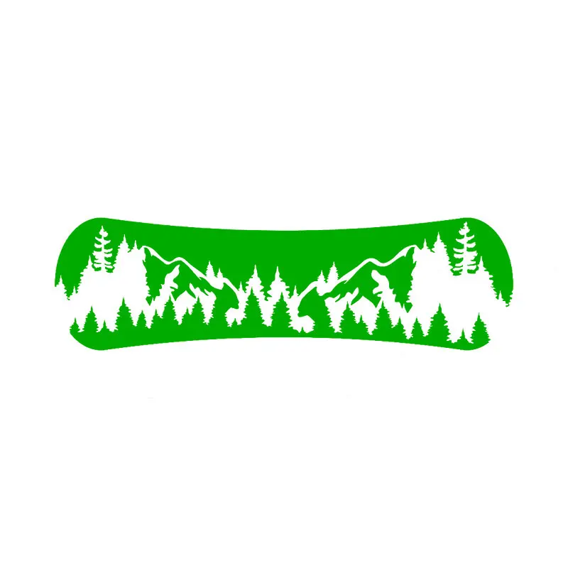 Snowboard For Car Sticker Computer Laptop Stickers Accessories Decorations Bumper Window Die Cutting Vinyl PVC Decals