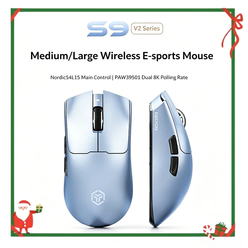 

Беспроводная игровая мышь EWEADN S9V2, легкая, для офисного использования