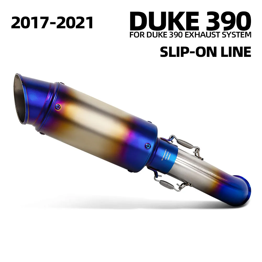 

Надеваемая выхлопная система мотоцикла для RC DUKE 390 250 2017-2021, адаптер среднего звена, соединительная труба, глушитель проекта