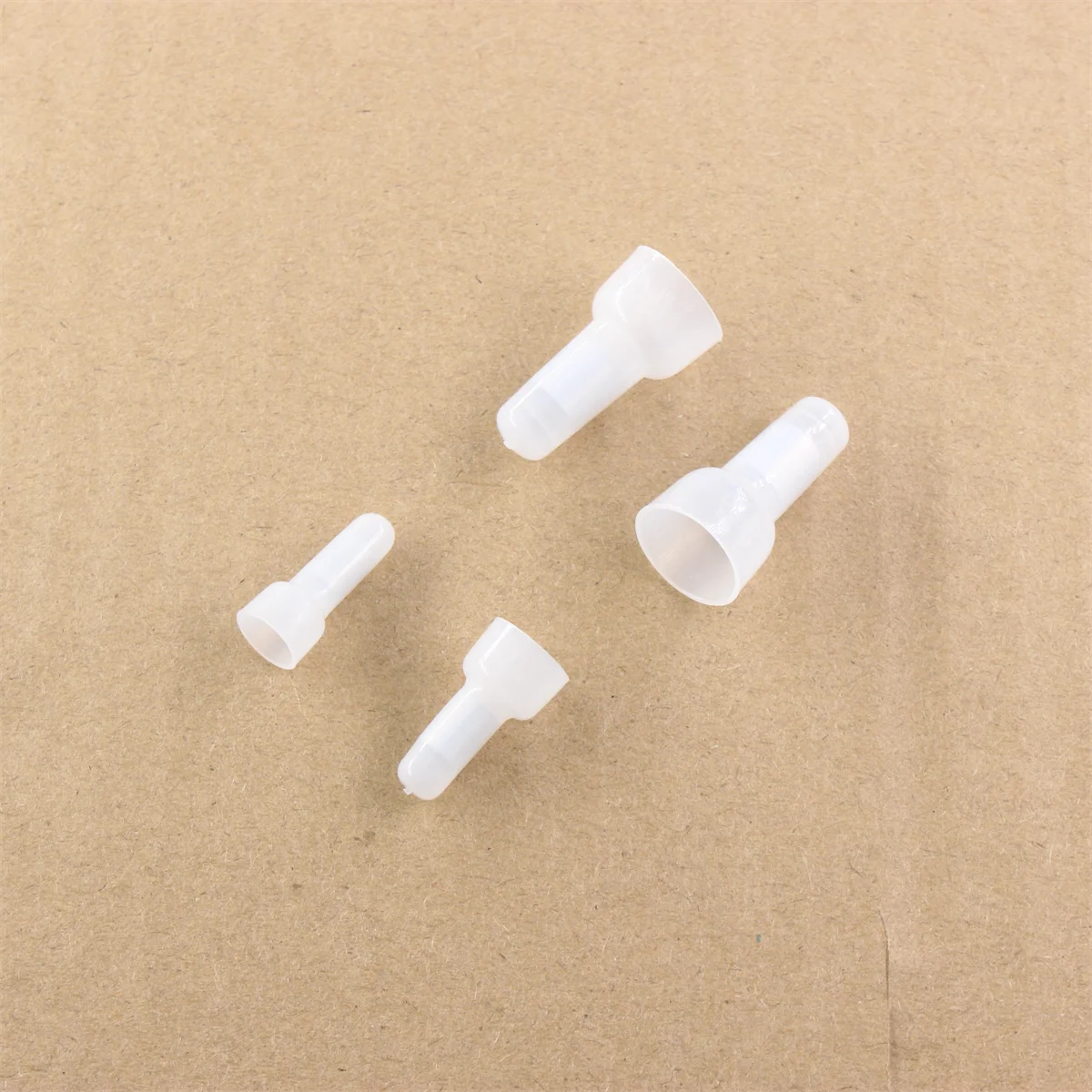 20PCS Wire Connector Closed Terminal Jumper Safety Connector  Wire Terminal  CE-1X CE-2X CE-5X Nylon Pressure Line Splice Conn