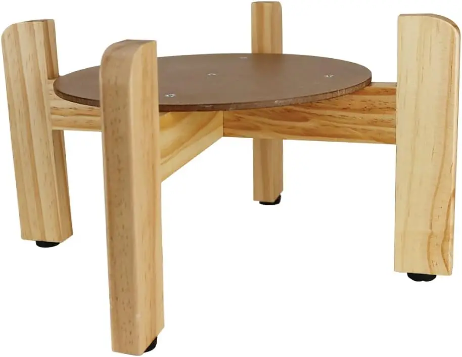 

Подставка для диспенсера для воды из натурального дерева, отделка натуральным деревом, простая сборка с использованием комплектующих, высота 7 дюймов.