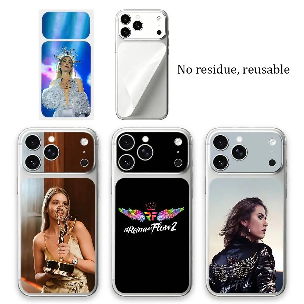 

The Q-Queen of F-Flow Back Skin Sticker For iPhone 17 Pro,17 Pro Max Anti-Scratch Protective Film