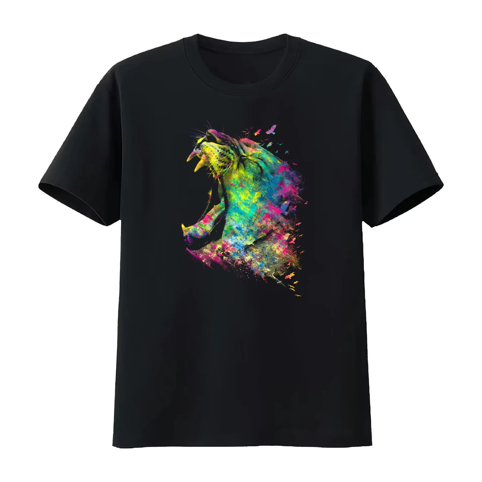 Vicious Nature T-Shirt Summer Casual Cotton Tee Oversized Streetwear Tops Vintage Graphic Print Loose Fit Short Sleeve