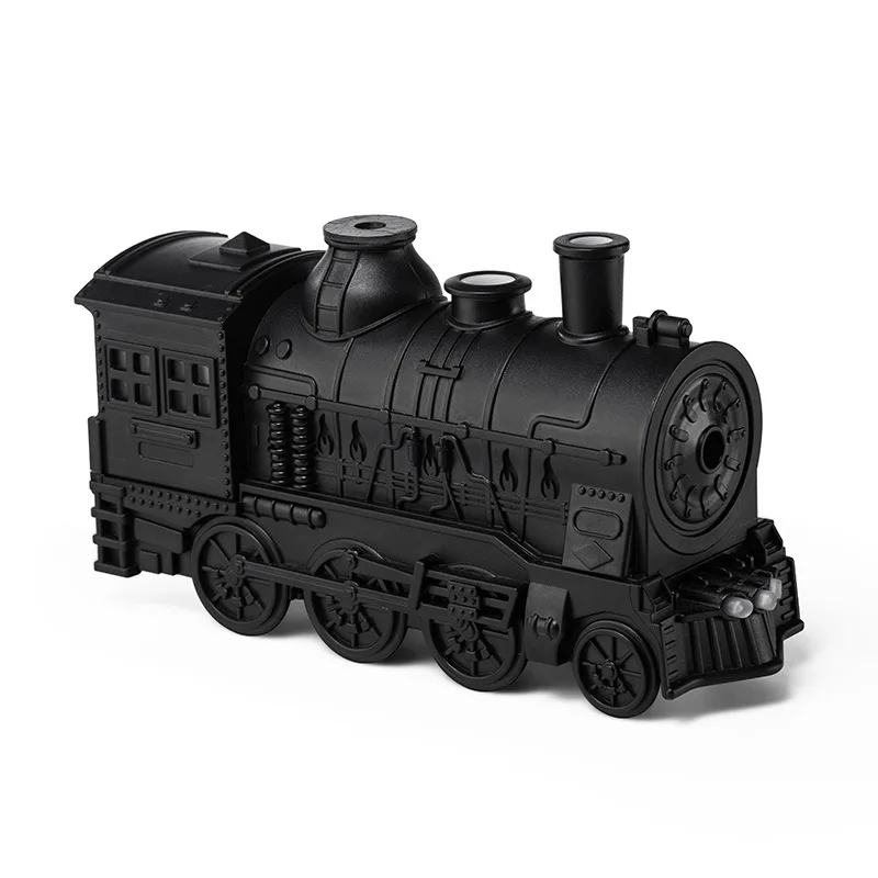 Retro Style Desktop Aromatherapy Machine Smoke Ring Small Train Design Air Humidifier Dual Spray Heavy Fog Fragrance Gift - view 6